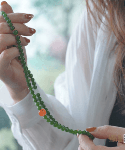 Chuỗi Vòng Tay Ngọc Bích Nephrite Jade 6mm Cuốn 3 Vòng (VNB-VT840) 14 Chuỗi Vòng Tay Ngọc Bích Nephrite Jade 6mm Cuốn 3 Vòng (VNB-VT840)