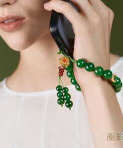 Dây Treo Điện Thoại Ngọc Bích Nephrite Jade (VNB-VPPT941) 14 Dây Treo Điện Thoại Ngọc Bích Nephrite Jade (VNB-VPPT941)