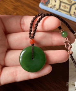 Mặt Dây Đồng Điếu Ngọc Bích Nephrite Jade VIP (VNB-MD715) 14 Mặt Dây Đồng Điếu Ngọc Bích Nephrite Jade VIP (VNB-MD715)