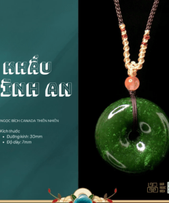 Mặt Dây Đồng Điếu Ngọc Bích Nephrite Jade (VNB-MD705) 14 Mặt Dây Đồng Điếu Ngọc Bích Nephrite Jade (VNB-MD705)