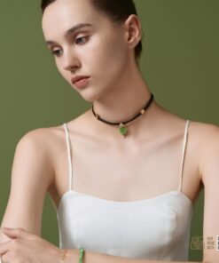 Mặt Dây Ngọc Bích Nephrite Jade Mắt Mèo VIP (VNB-MD719)