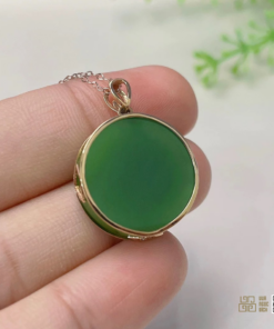 Mặt Dây Ngọc Bích Nephrite Jade (VNB-MD700)