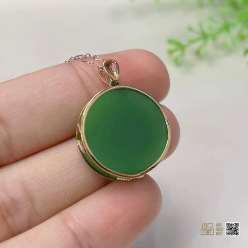 Mặt Dây Ngọc Bích Nephrite Jade (VNB-MD700)