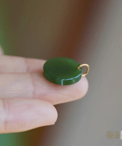 Mặt Dây Ngọc Bích Nephrite Jade (VNB-MD701)