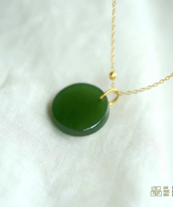 Mặt Dây Ngọc Bích Nephrite Jade (VNB-MD701)
