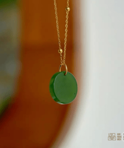 Mặt Dây Ngọc Bích Nephrite Jade (VNB-MD701)