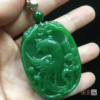 Mặt Dây Phượng Hoàng Ngọc Bích Nephrite Jade VIP (VNB-MD714) 1 Mặt Dây Phượng Hoàng Ngọc Bích Nephrite Jade VIP (VNB-MD714)