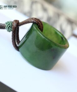 Nhẫn Càn Long Ngọc Bích Nephrite Jade (VNB-NN800)