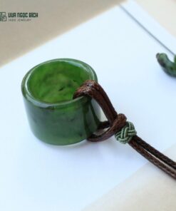 Nhẫn Càn Long Ngọc Bích Nephrite Jade (VNB-NN800)