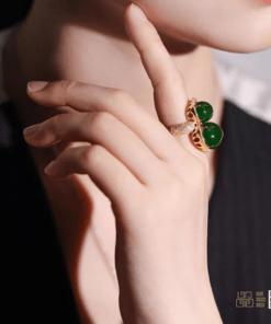 Nhẫn Ngọc Bích Nephrite Jade Nữ (VNB-NN700)