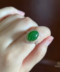 Nhẫn Ngọc Bích Nephrite Jade Nữ (VNB-NN706)