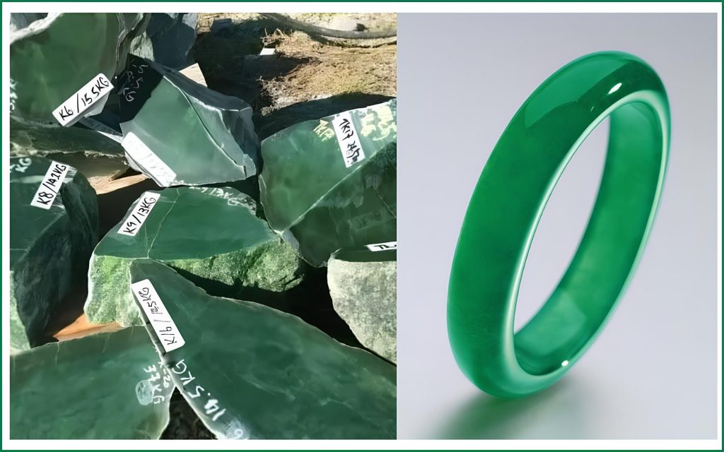 Cách nhận biết đá ngọc bích Jadeite và Nephrite giúp tránh mua phải hàng giả 29 Cách nhận biết đá ngọc bích Jadeite và Nephrite giúp tránh mua phải hàng giả 26
