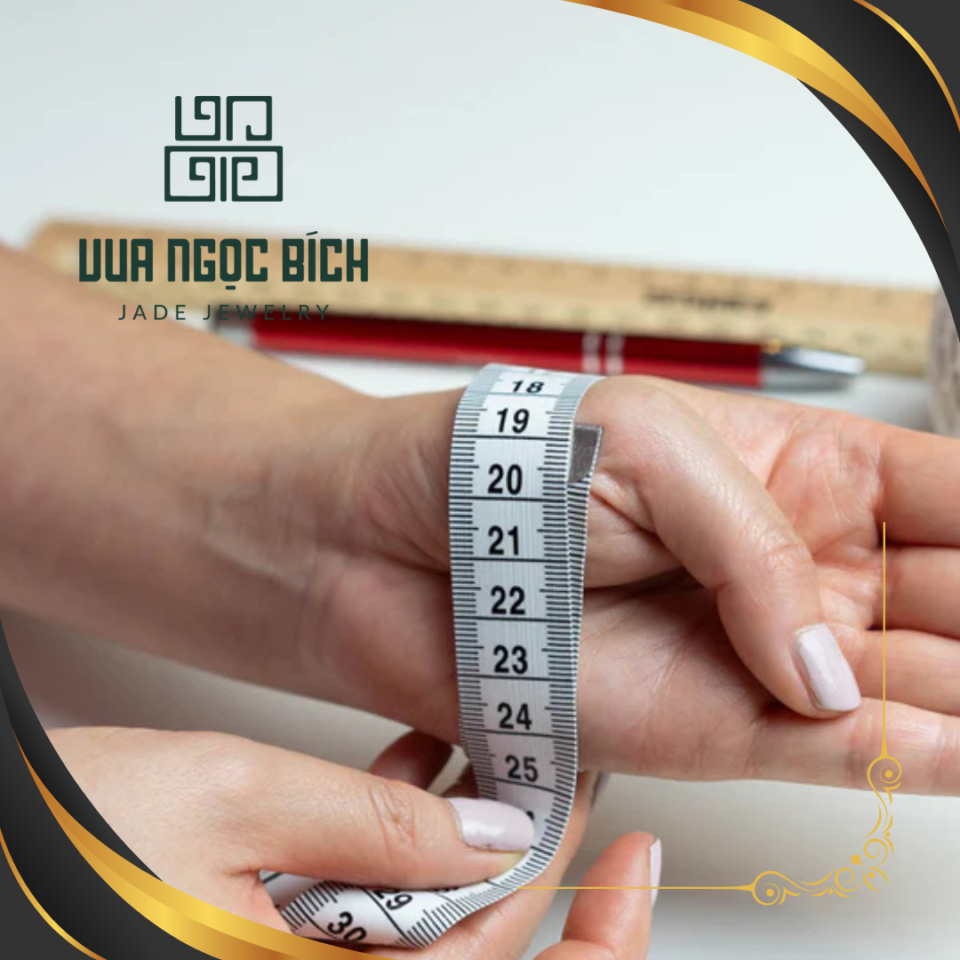 CÁCH ĐO SIZE VÒNG TAY NGỌC BÍCH LIỀN KHỐI 17 CÁCH ĐO SIZE VÒNG TAY NGỌC BÍCH LIỀN KHỐI 17