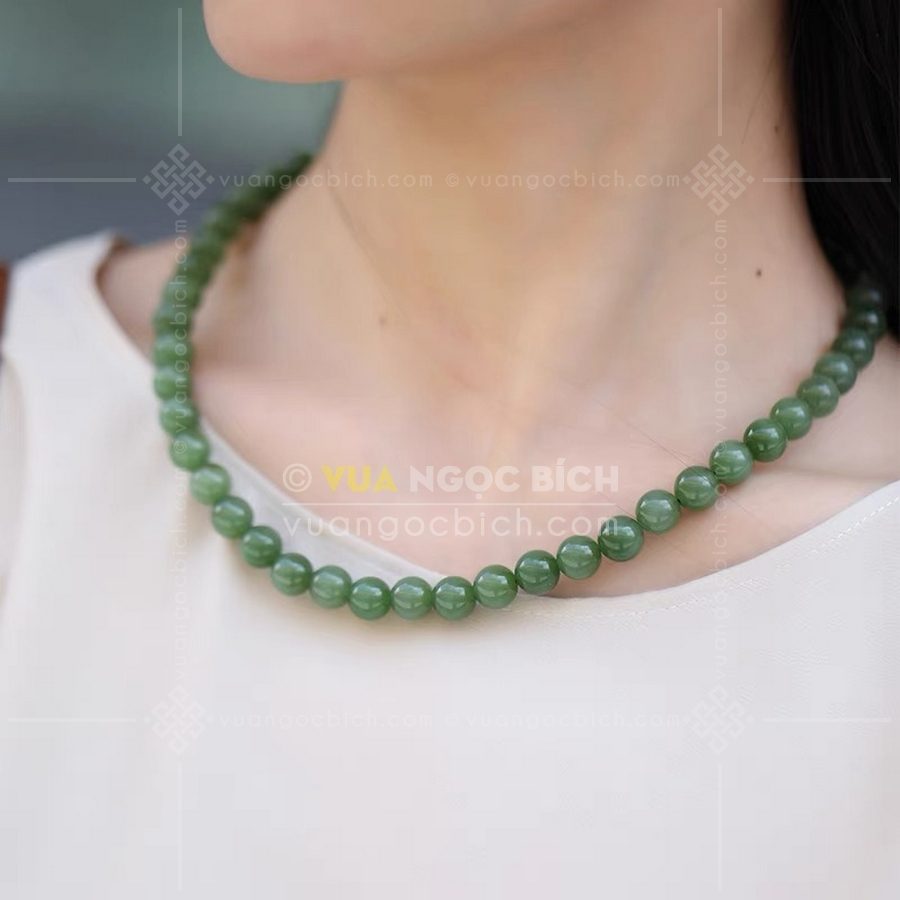 Mua vòng cổ ngọc bích tự nhiên ở đâu chất lượng? 3