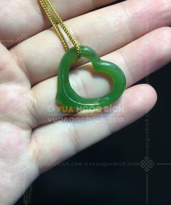 Mặt Dây Trái Tim Ngọc Bích(VNB-MD413)